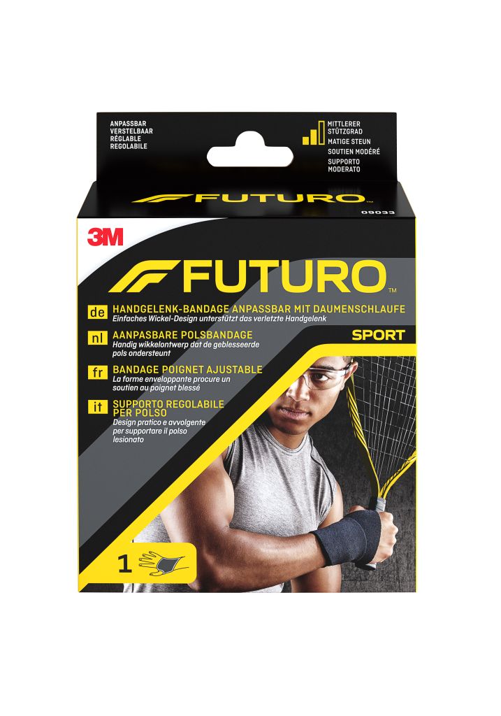 3M FUTURO™ SPORT Nastavitelná zápěstní bandáž 3M