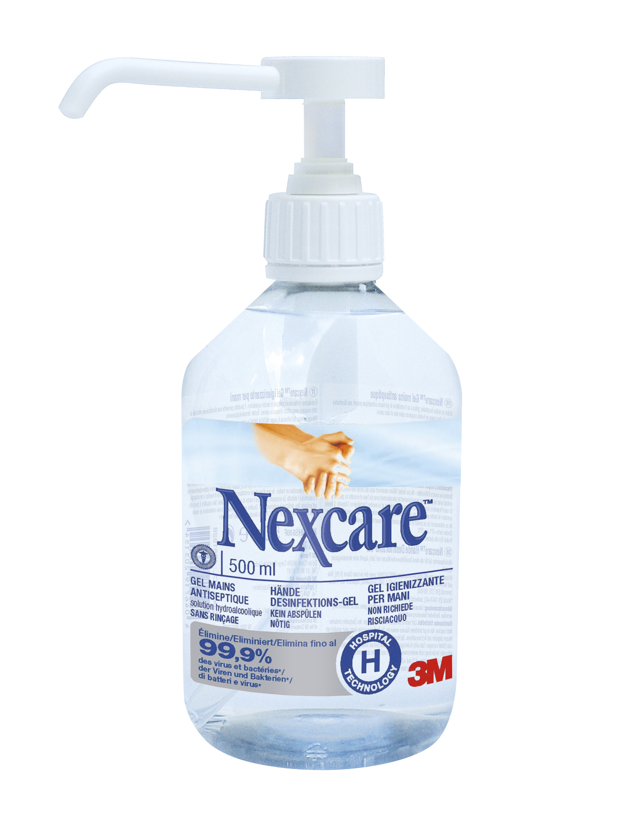 3M Nexcare Desinfekční gel na ruce 500 ml 3M