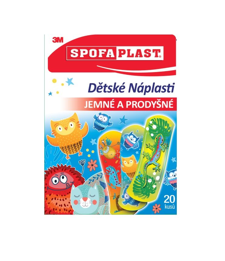 3M Spofaplast 116 Dětské náplasti 72x25 mm 20 ks 3M