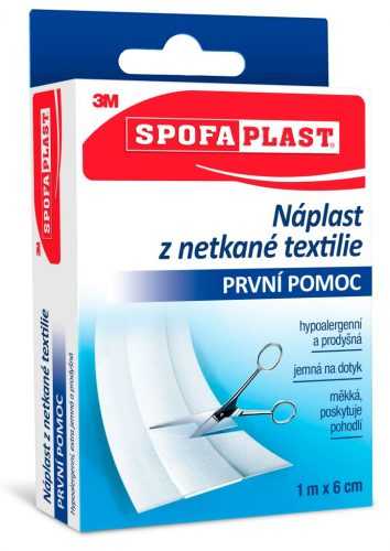 3M Spofaplast Náplast z netkané textilie 6 cm x 1 m 1 ks 3M