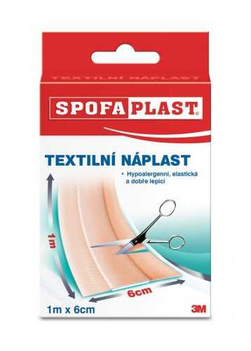 3M Spofaplast Textilní elastická náplast 6 cm x 1 m 1 ks 3M