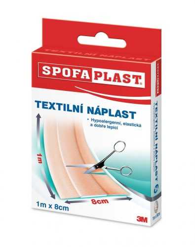 3M Spofaplast Textilní elastická náplast 8 cm x 1 m 1 ks 3M