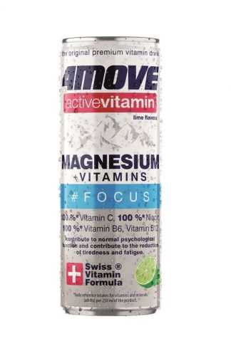 4MOVE Active Vitamin Magnesium sycený nápoj 250 ml 4MOVE