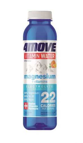 4MOVE Vitamin Water Magnesium + Vitamins nesycený nápoj PET 556 ml 4MOVE