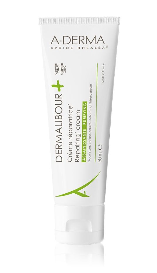 A-Derma Dermalibour+ creme reparační krém 50 ml A-Derma