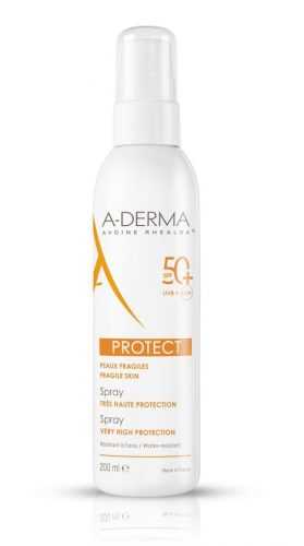 A-derma Protect SPF50+ sprej 200 ml A-Derma