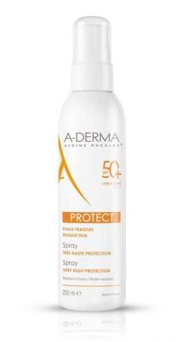 A-derma Protect SPF50+ sprej 200 ml A-Derma