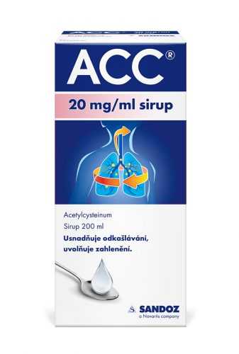 ACC 20 mg/ml sirup 200 ml ACC