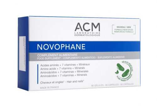 ACM NOVOPHANE Vitamíny a minerály pro podporu kvality vlasů a nehtů 60 kapslí ACM