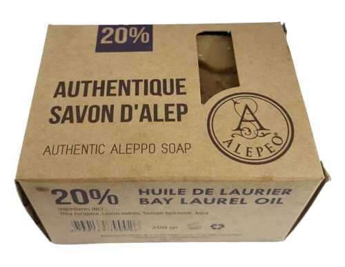 ALEPEO Tradiční mýdlo s vavřínovým olejem 20% 200 g ALEPEO