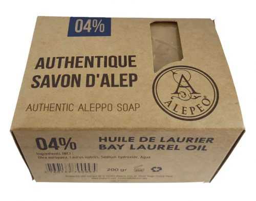 ALEPEO Tradiční mýdlo s vavřínovým olejem 4% 200 g ALEPEO
