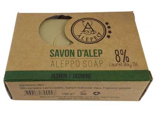 ALEPEO Tradiční ručně vyráběné mýdlo Jasmín 8% 100 g ALEPEO