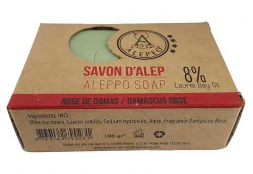 ALEPEO Tradiční ručně vyráběné mýdlo Růže 8% 100 g ALEPEO