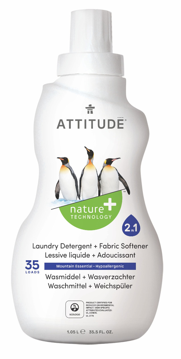 ATTITUDE Prací gel aviváž 2v1 Mountain 1050 ml ATTITUDE