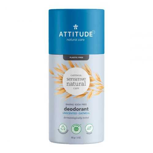 ATTITUDE Přírodní tuhý deodorant pro citlivou pokožku bez vůně 85 g ATTITUDE