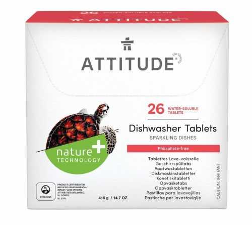 ATTITUDE Tablety do myčky bez fosfátů 26 tablet ATTITUDE