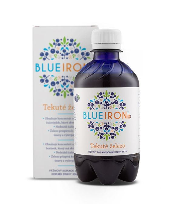 AVITA BLUEIRON tekuté železo 330 ml AVITA