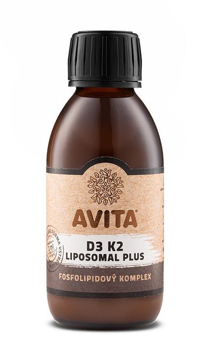 AVITA D3 K2 Liposomal Plus lipozomální roztok 200 ml AVITA