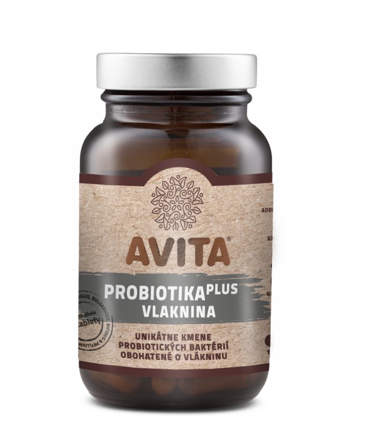 AVITA Probiotika plus vláknina 60 tablet AVITA
