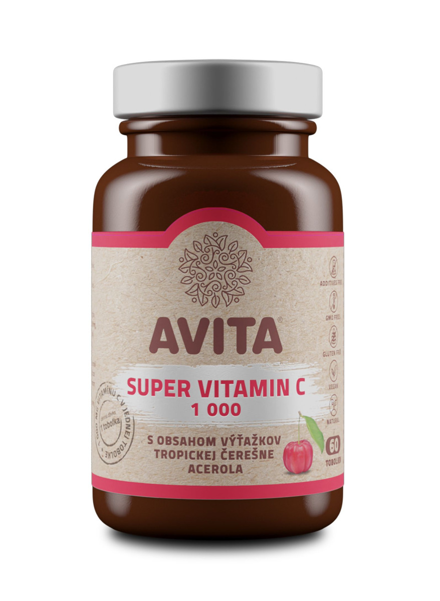 AVITA Super Vitamin C 1000 60 tobolek AVITA
