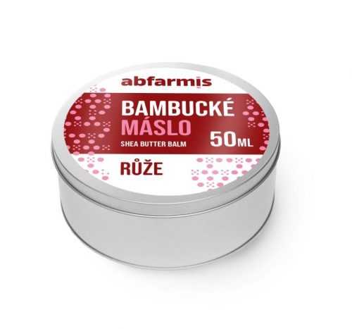 Abfarmis Bambucké máslo růže 50 ml Abfarmis