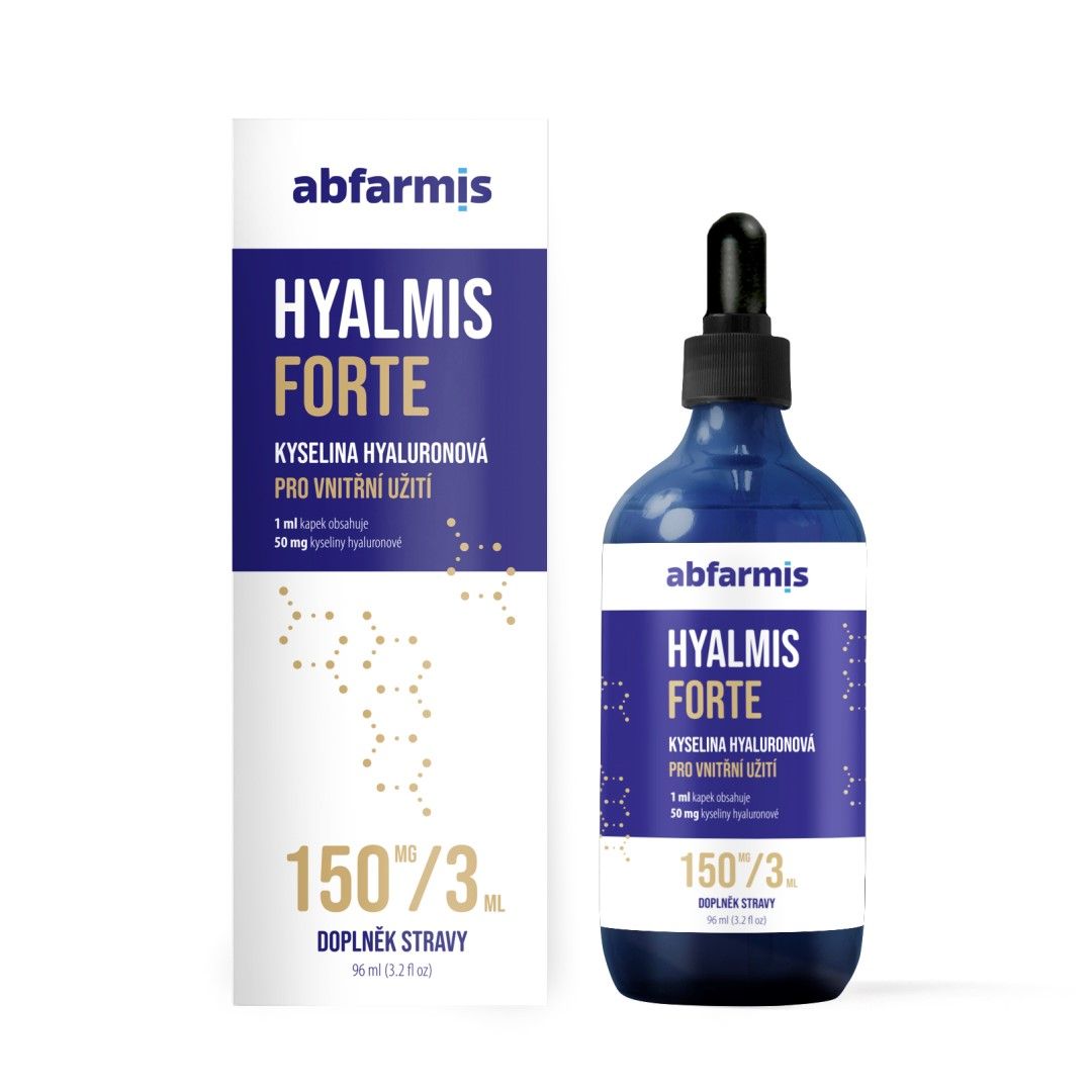 Abfarmis Hyalmis Forte kyselina hyaluronová 96 ml Abfarmis