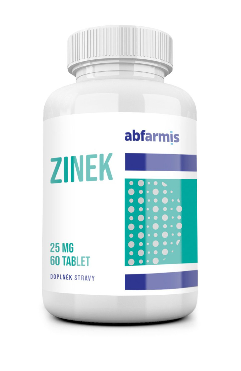 Abfarmis Zinek 25 mg 60 tablet Abfarmis