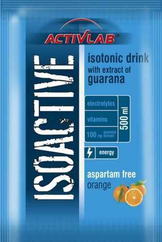 Activlab Isoactive iontový nápoj s guaranou pomeranč 20 sáčků Activlab