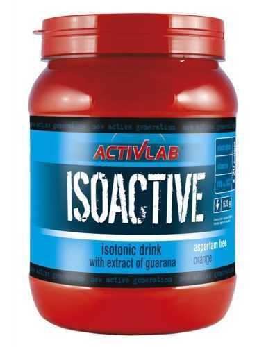 Activlab Isoactive iontový nápoj s guaranou pomeranč 630 g Activlab