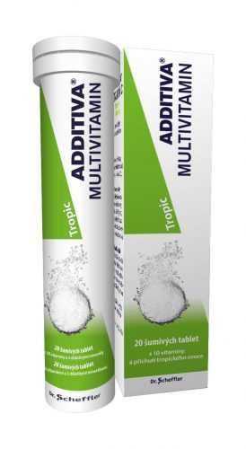 Additiva Multivitamin tropic 20 šumivých tablet Additiva