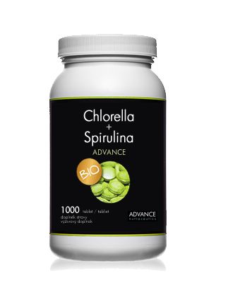 Advance Chlorella + Spirulina BIO 1000 tablet Advance