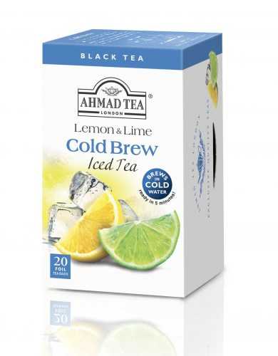Ahmad Tea Cold Brew lemon and lime porcovaný čaj 20 x 2 g Ahmad Tea