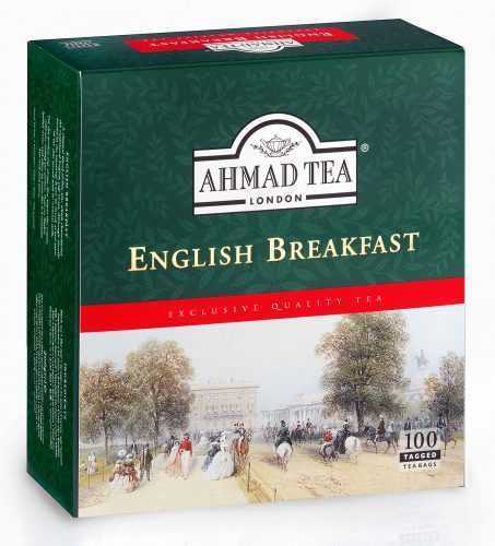 Ahmad Tea English Breakfast porcovaný čaj 100 x 2 g Ahmad Tea