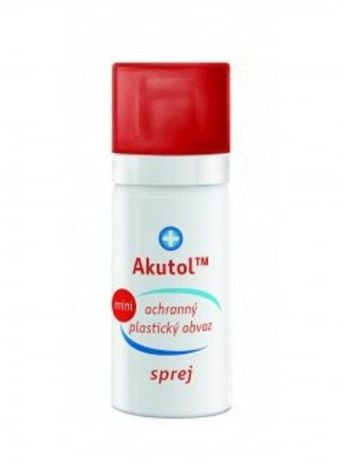 Akutol Ochranný plastický obvaz mini sprej 35 ml Akutol