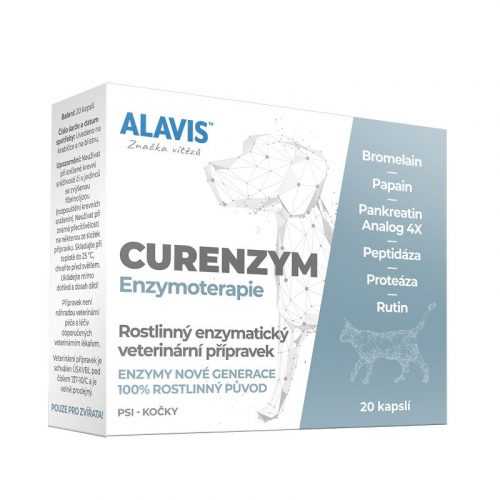 Alavis CURENZYM Enzymoterapie 20 kapslí Alavis
