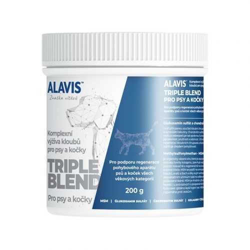 Alavis TRIPLE BLEND pro psy a kočky 200 g Alavis