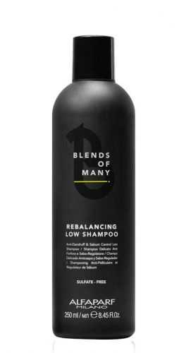 Alfaparf Milano Rebalancing Low Shampoo vyrovnávací šampon pro redukci mazu 250 ml Alfaparf Milano