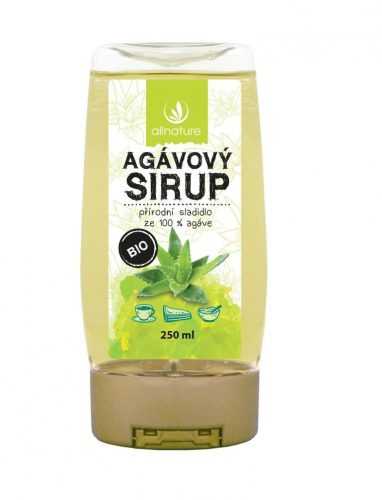 Allnature Agávový sirup BIO 250 ml Allnature