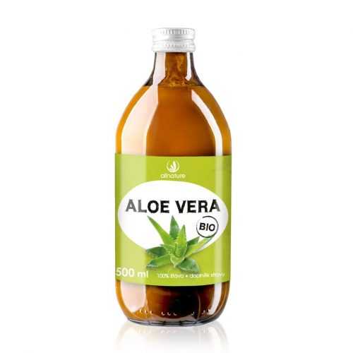 Allnature Aloe Vera BIO 100% šťáva 500 ml Allnature