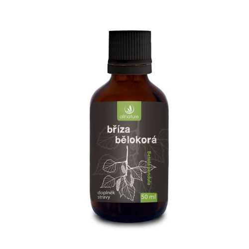 Allnature Bříza bělokorá bylinné kapky 50 ml Allnature