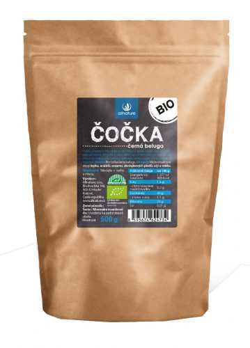 Allnature Čočka černá beluga BIO 500 g Allnature