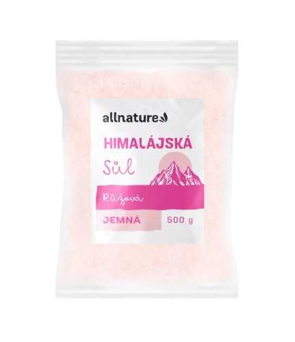 Allnature Himalájská sůl růžová jemná 500 g Allnature