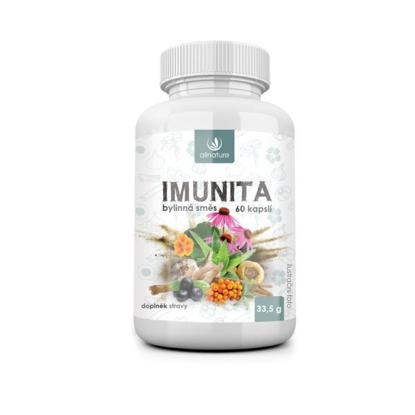Allnature Imunita bylinný extrakt 60 kapslí Allnature