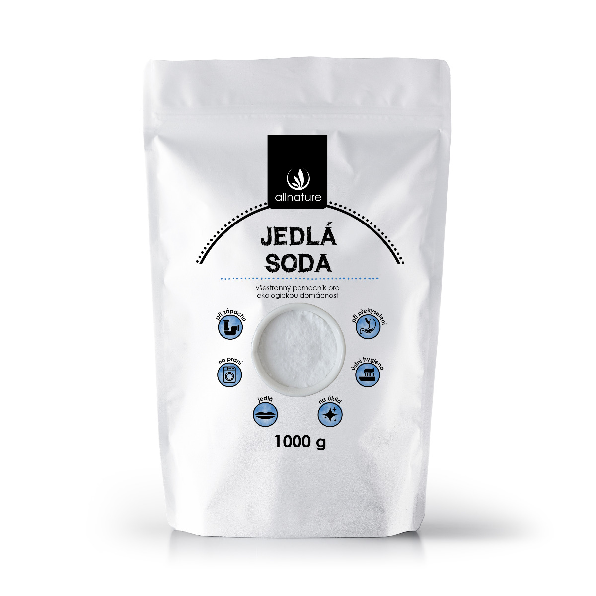 Allnature Jedlá soda 1000 g Allnature