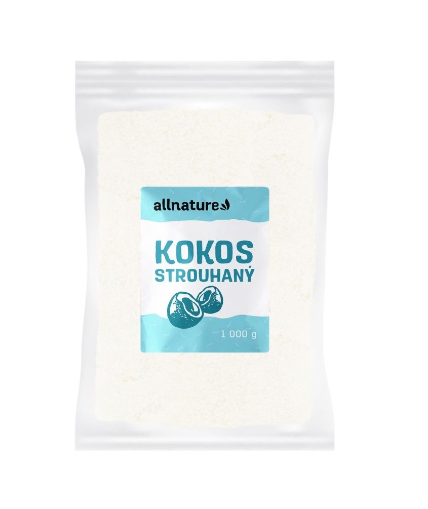 Allnature Kokos strouhaný 1000 g Allnature