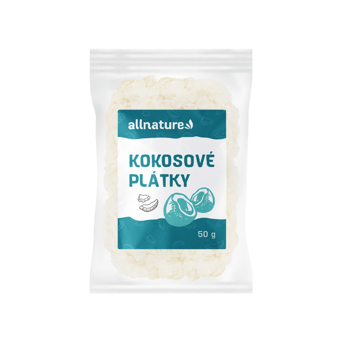 Allnature Kokosové plátky 50 g Allnature