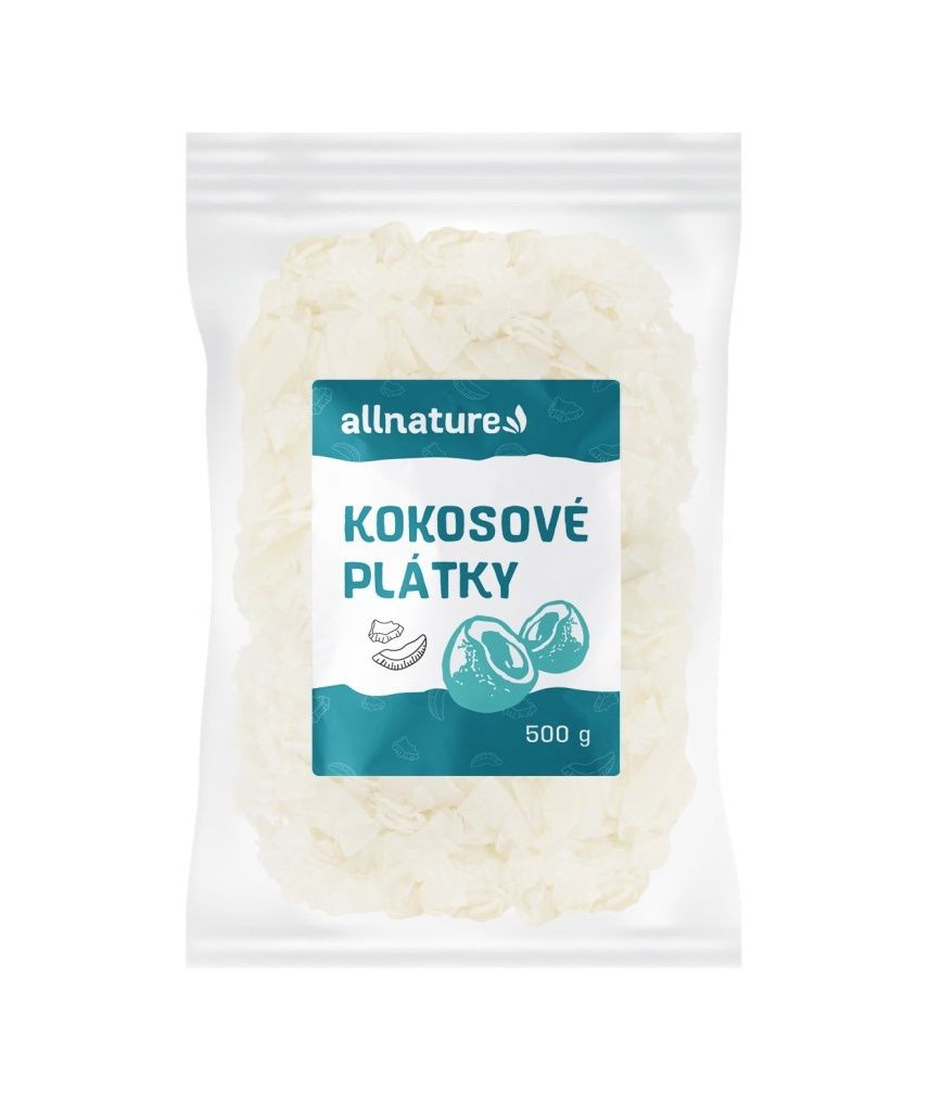 Allnature Kokosové plátky 500 g Allnature