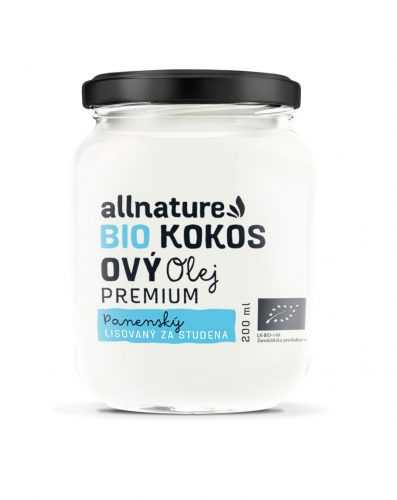 Allnature Kokosový olej panenský BIO 200 ml Allnature