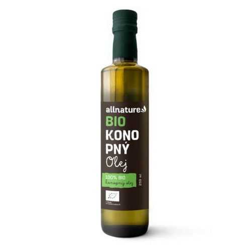 Allnature Konopný olej BIO 250 ml Allnature