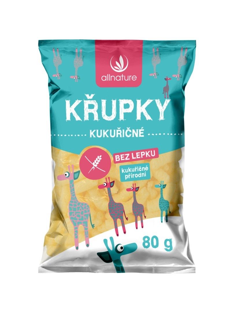 Allnature Kukuřičné křupky 80 g Allnature